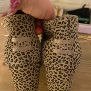 Leopard Wedges - Toms